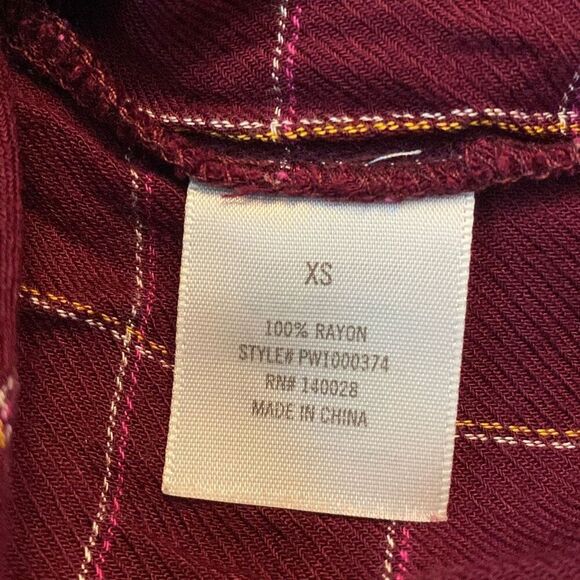 🔥3/$20🔥 Harper long sleeve tie front blouse size S - Picture 9 of 11